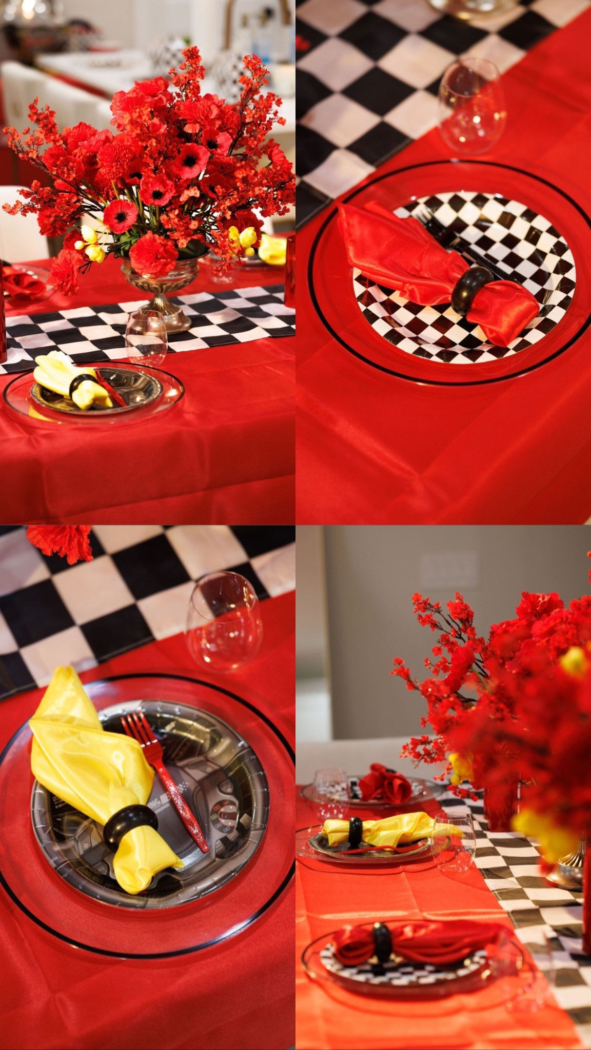 Two Fast Grand Prix: table decor 🏎️💨🏁💛

#LTKSpringSale #LTKSeasonal #LTKHome