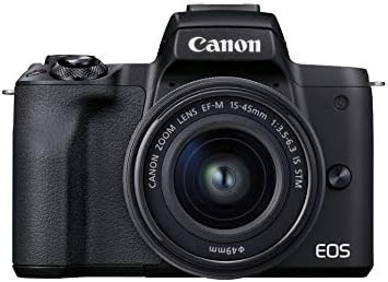 Canon EOS M50 Mark II EF-M 15-45 STM Kit Appareil Photo Hybride avec EF-M 15-45 mm is STM boîtie... | Amazon (FR)