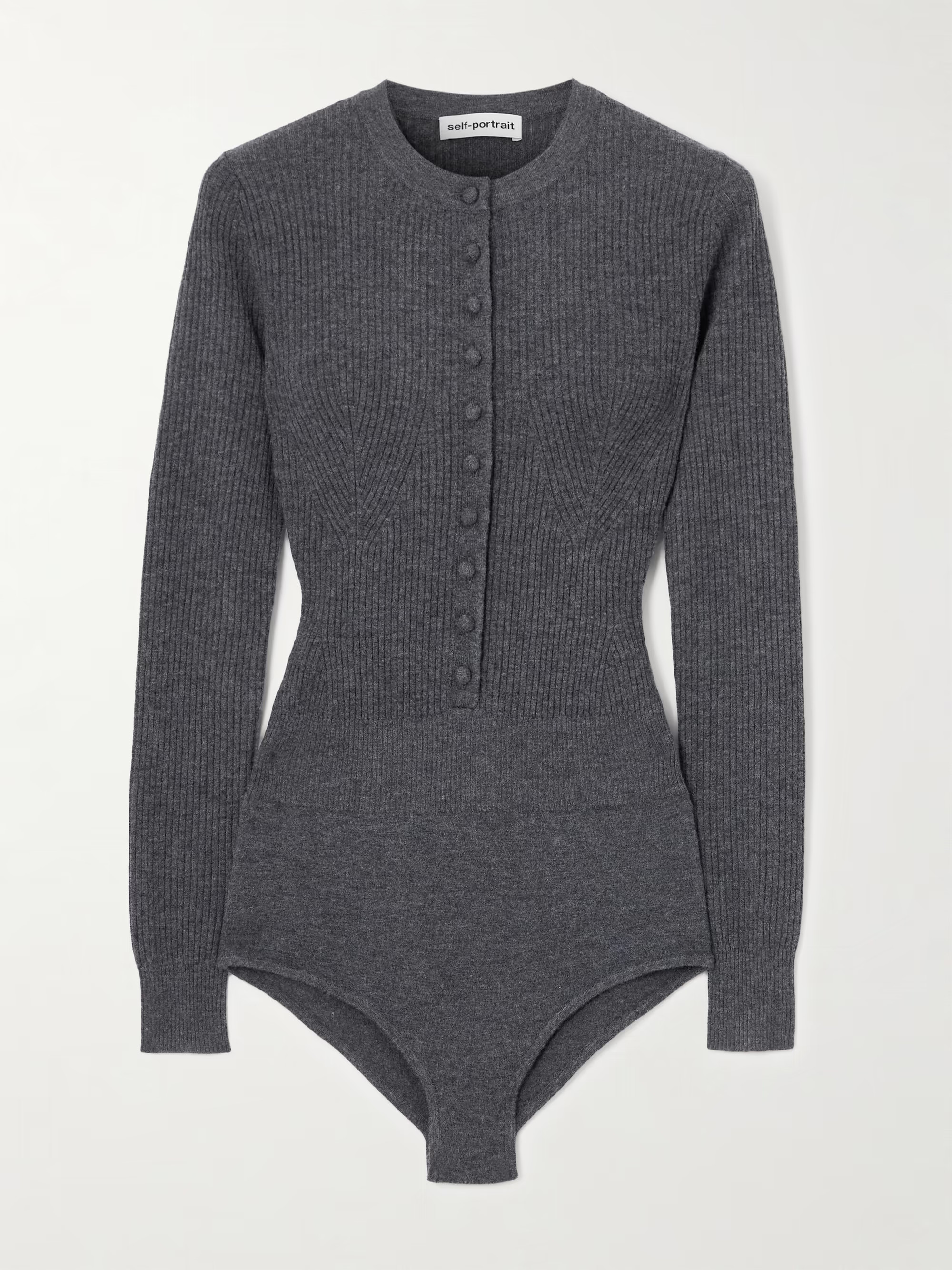 Ribbed-knit wool bodysuit | NET-A-PORTER (UK & EU)