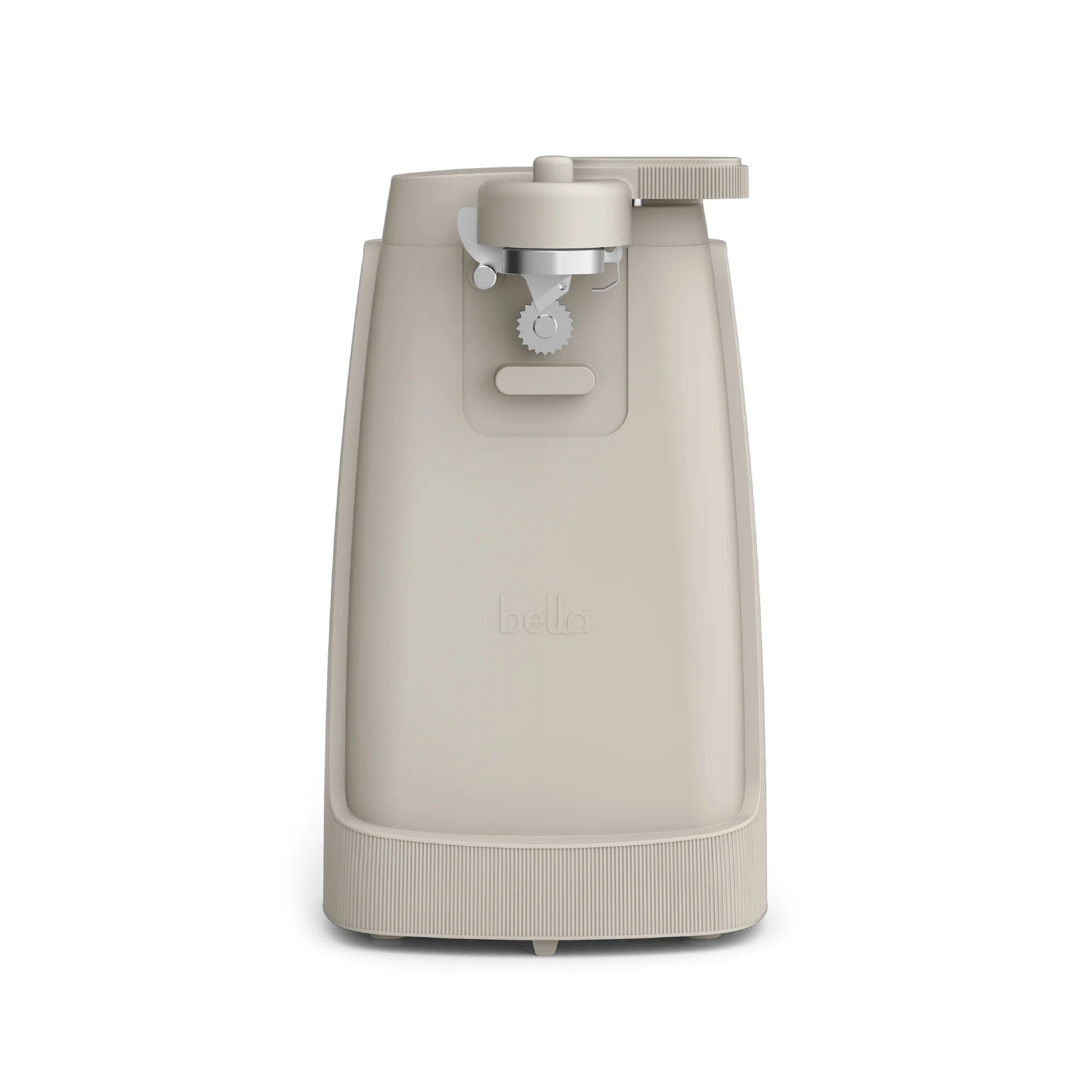 bella Electric Can Opener with Stainless Steel Cutting Blade and Cord Storage, Oatmilk | Walmart (US)