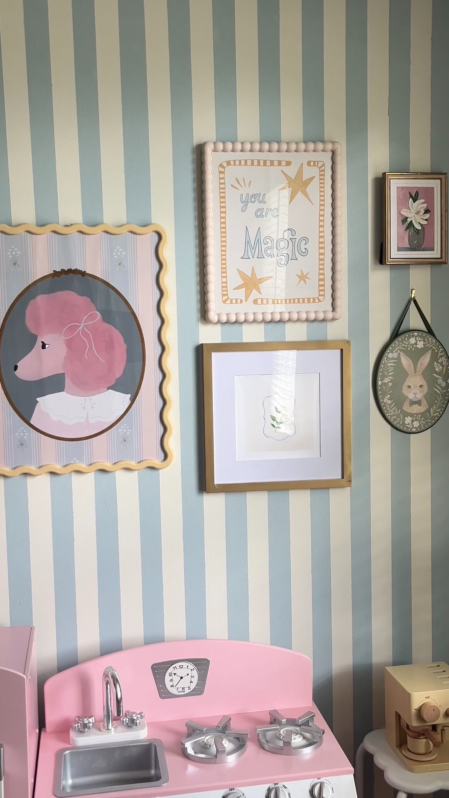 PLAYROOM GALLERY WALL INSPIRATION 💖 

 #LTKHome #LTKBaby #LTKKids