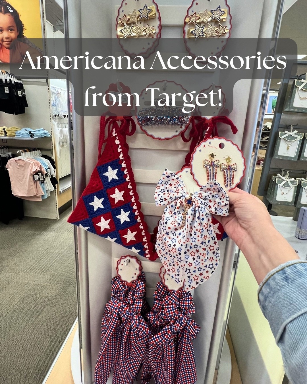New Americana accessories from @Target ! So many great earrings to choose from, perfect for Memorial Day and 4th of July celebrations!

#LTKSeasonal #LTKootd