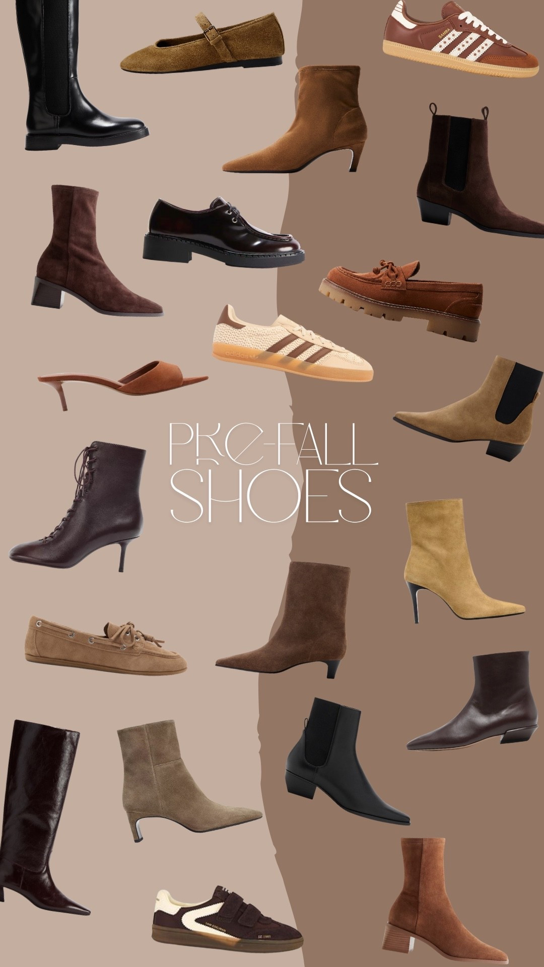 👢🍂 Pre-fall is the perfect time to refresh your shoe game — from sleek knee-high boots to chic ankle boots, timeless loafers, suede heels, and retro sneakers 🤎 These versatile picks carry you from late summer evenings straight into crisp autumn days. Pair them with denim, dresses, or tailored trousers for that effortless transition look.

Like this post to save it to your favourite folder and come back later to shop.

fall shoes, pre-fall fashion, autumn boots, suede boots, knee-high boots, ankle boots, loafers, fall sneakers, chic heels, transitional outfits, capsule wardrobe, minimal style, autumn must haves, fall fashion finds, casual chic, neutral fashion, timeless wardrobe, everyday shoes, wardrobe staples, fall outfit ideas

#LTKStyleTip #LTKShoeCrush #LTKSeasonal