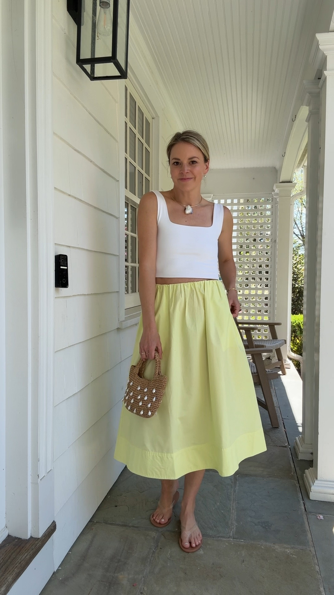 OOTD! My skirt is on sale for 40% off!! 
-XS skirt, I’m 5’5 
-small top (mine is the cropped version, but also linked full length)
-sandals, tts (1/2 sizes should size up)

#LTKmomlife #LTKootd #LTKdayinmylife