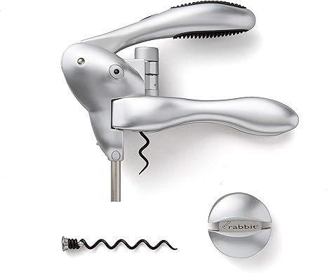 Amazon.com: Rabbit Wine Corkscrew with Foil Cutter, 1 EA, Black: Wine Accessory Sets: Home & Kitc... | Amazon (US)