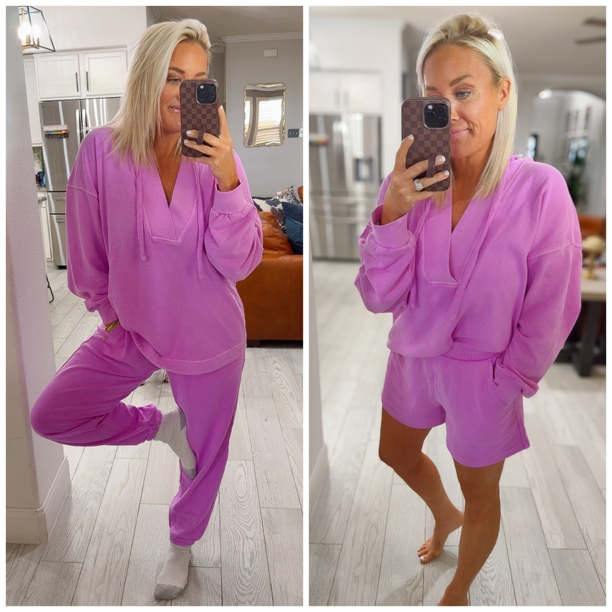 Old navy loungewear 50% off! 
Wearing size small in all 

#LTKSeasonal #LTKSaleAlert #LTKTravel