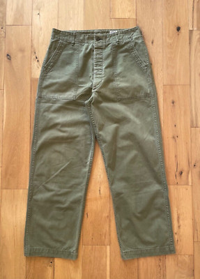 orSlow Ltd. Edition US Army Fatigue Pants Size 2 (32") Regular Fit Made In Japan  | eBay | eBay UK