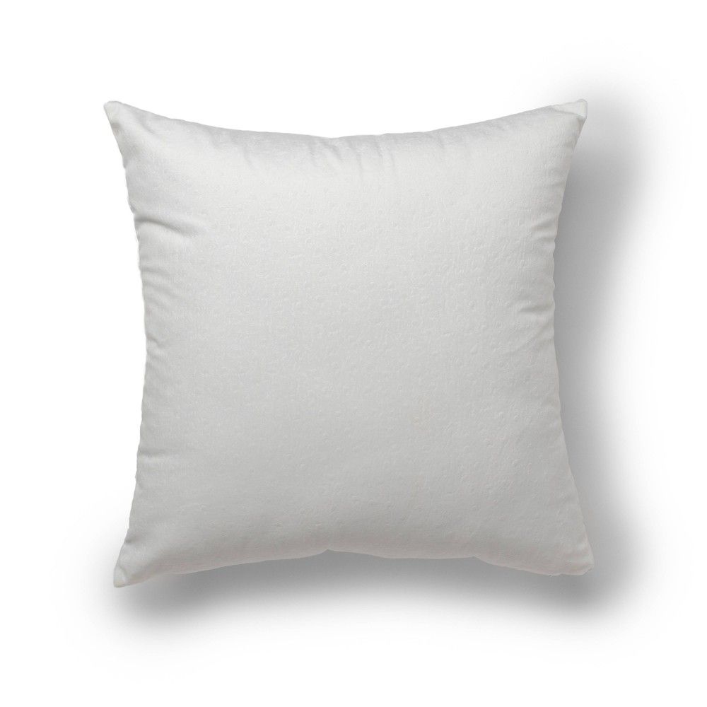 2pk 18""x18"" Dot Velvet Square Throw Pillows White - Sure Fit | Target