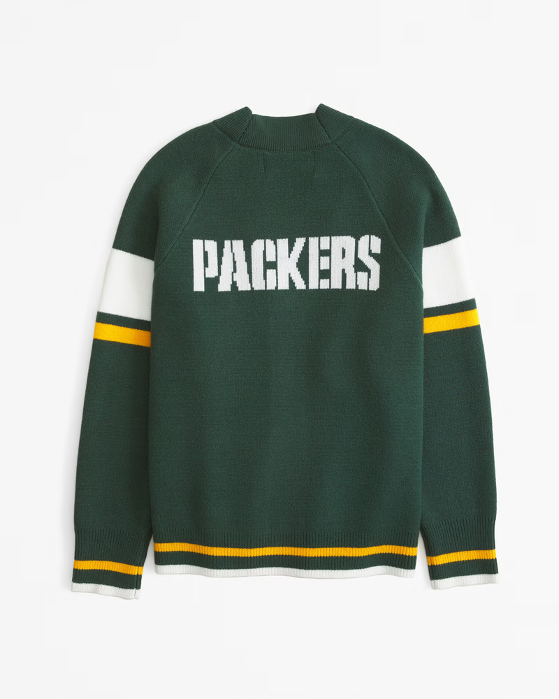 Green Bay Packers LuxeLoft Cardigan | Abercrombie & Fitch (US)