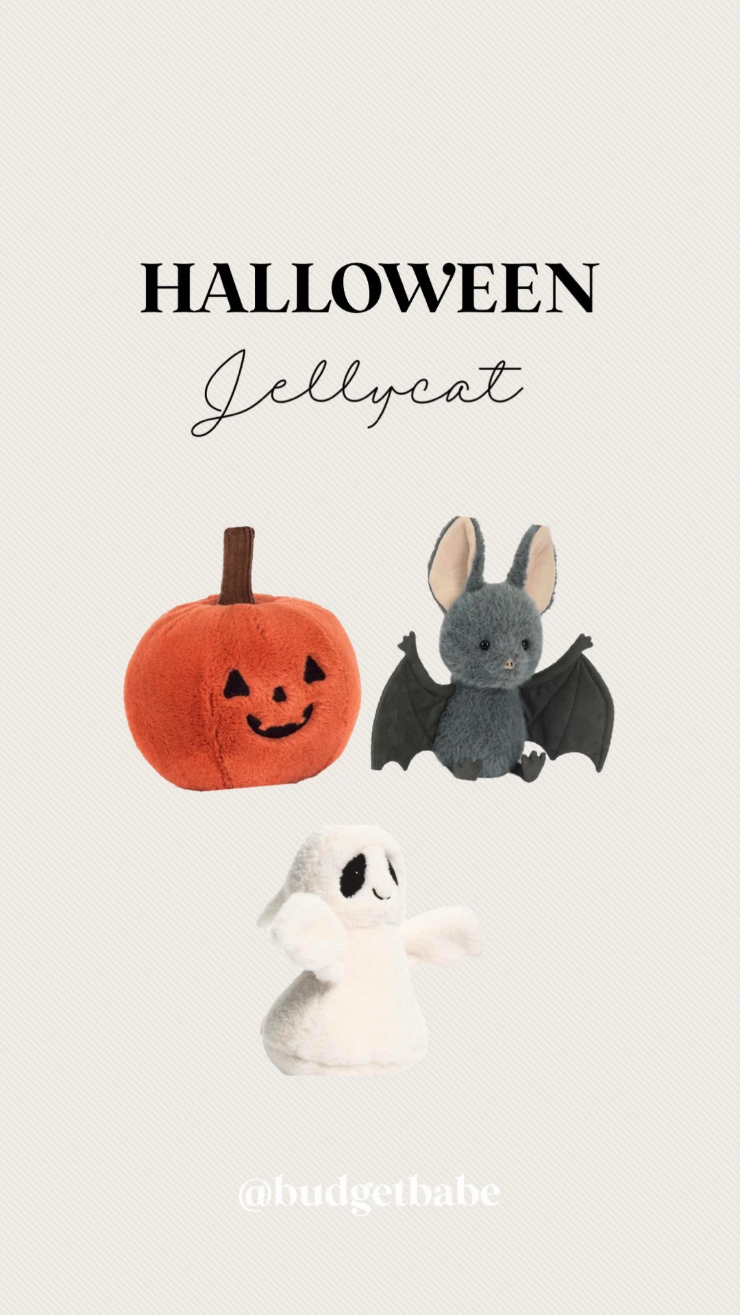 Jellycat Halloween plushies, too cute not to share!