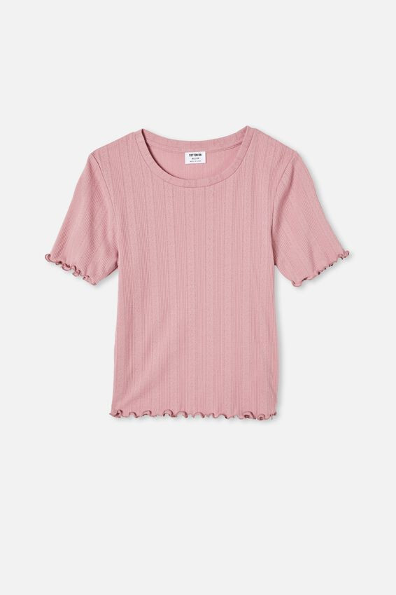 Little Sister Pointelle Tee | Cotton On (ANZ)