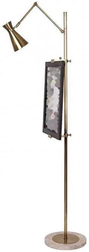 Modern Gold Floor Lamp, Tall Metal Standing Lamp for Individual Art Easel Design, Floor Uplight L... | Amazon (US)