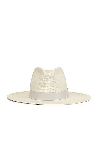Janessa Leone Hamilton Packable Hat in Ivory | FWRD 