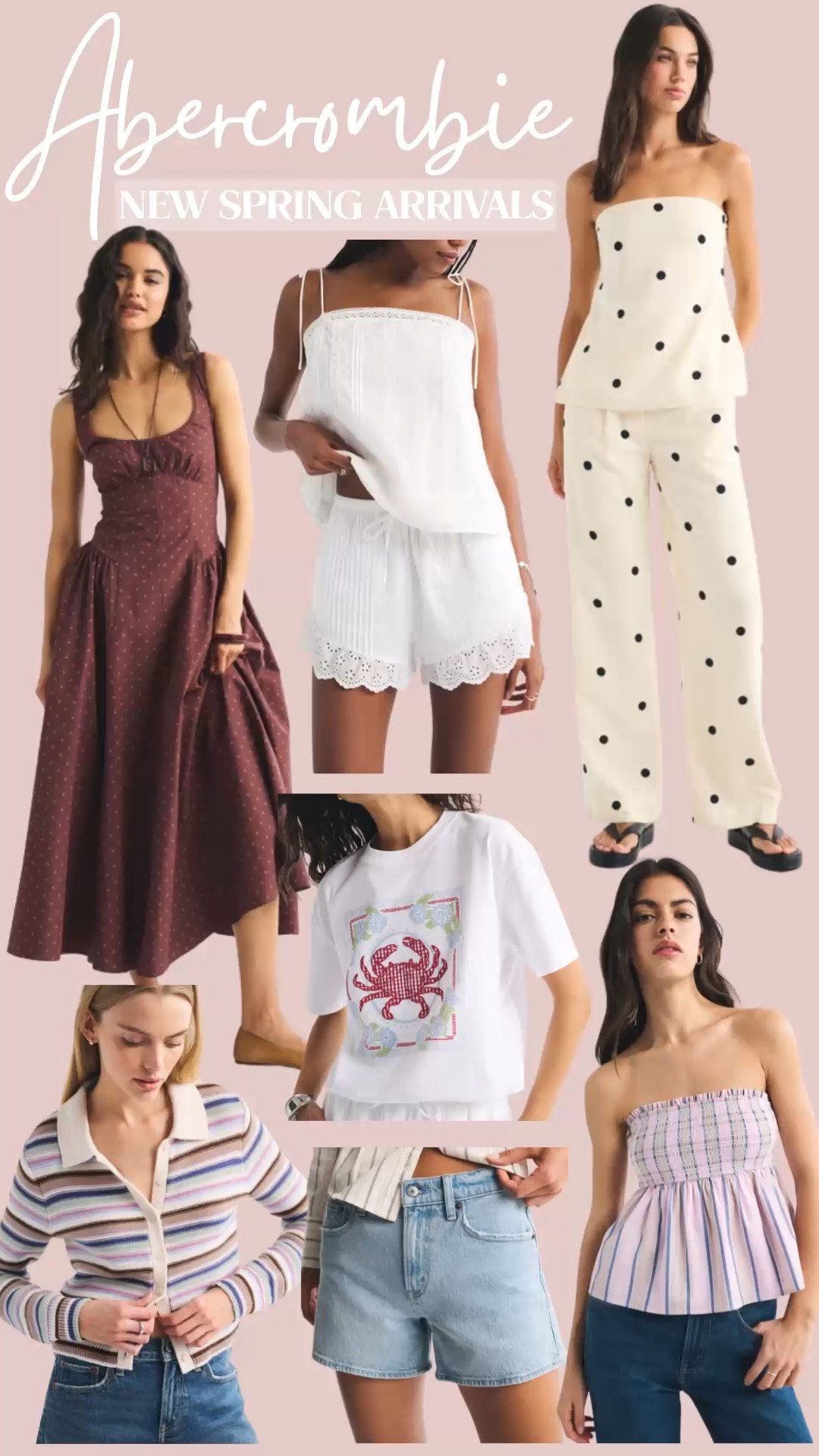 NEW ABERCROMBIE SPRING ARRIVALS! 🤍

#LTKPetite #LTKmomlife #LTKootd
