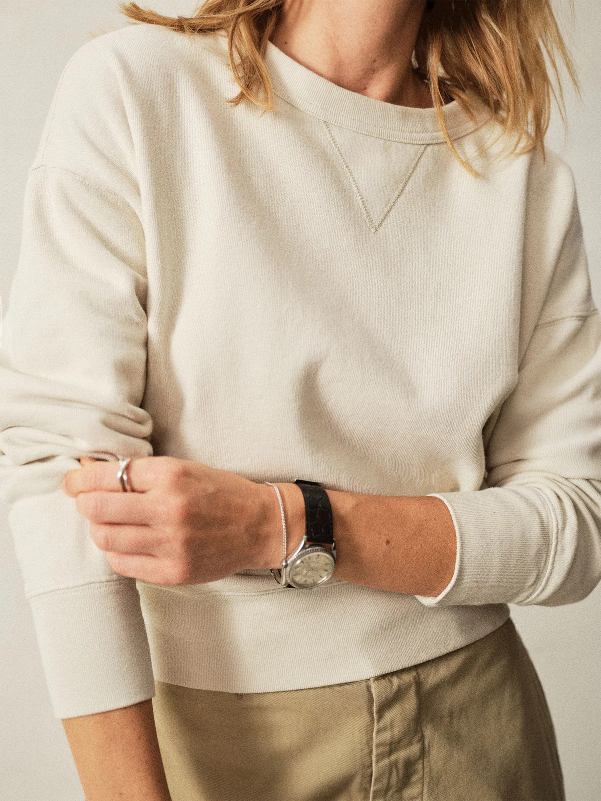 Vintage Interloop Oversized Crew | Buck Mason