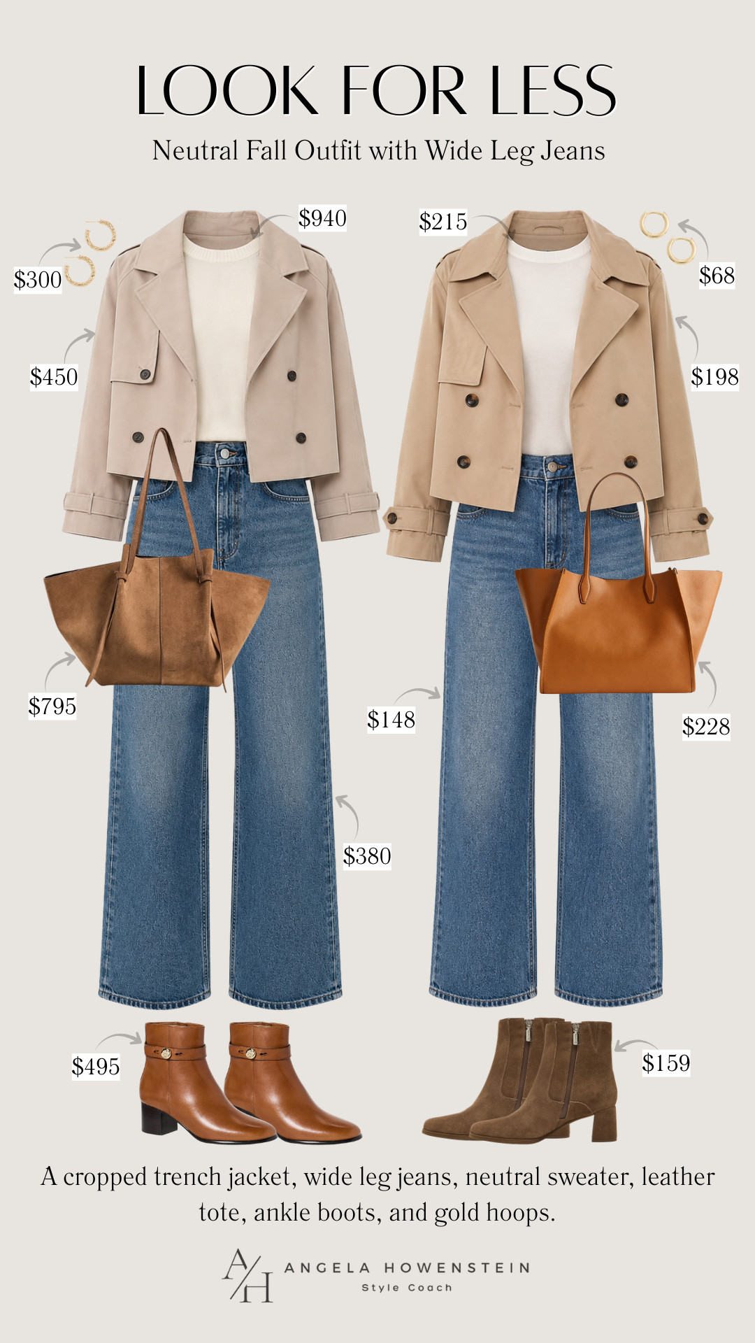 Love the designer look without the designer price tag? I’ve rounded up an elevated outfit with luxe-inspired pieces that deliver the same polished style for a fraction of the cost. Classic neutrals like these never go out of style!

👩‍💻 LTK PRO TIPS
❤️ Heart = Support my posts ;-)
🔖 Save = Get sale & restock alerts for the things you love!
📋 Lists = Keep favorites organized (List ideas: Christmas, Birthdays, and Vacations!)
📲 Share = Send lists and products to a friend (or your daughters like me).
💬 Comment = Ask me anything, and I’ll answer. ;-) 

 #LTKootd #LTKOver40 #LTKSaleAlert