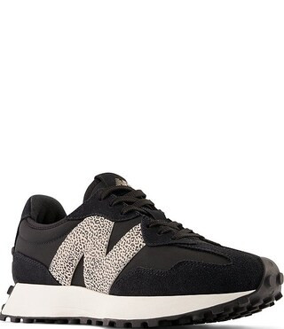 Women's 327 Cheetah Print Logo Lifestyle Sneakers | Dillard's