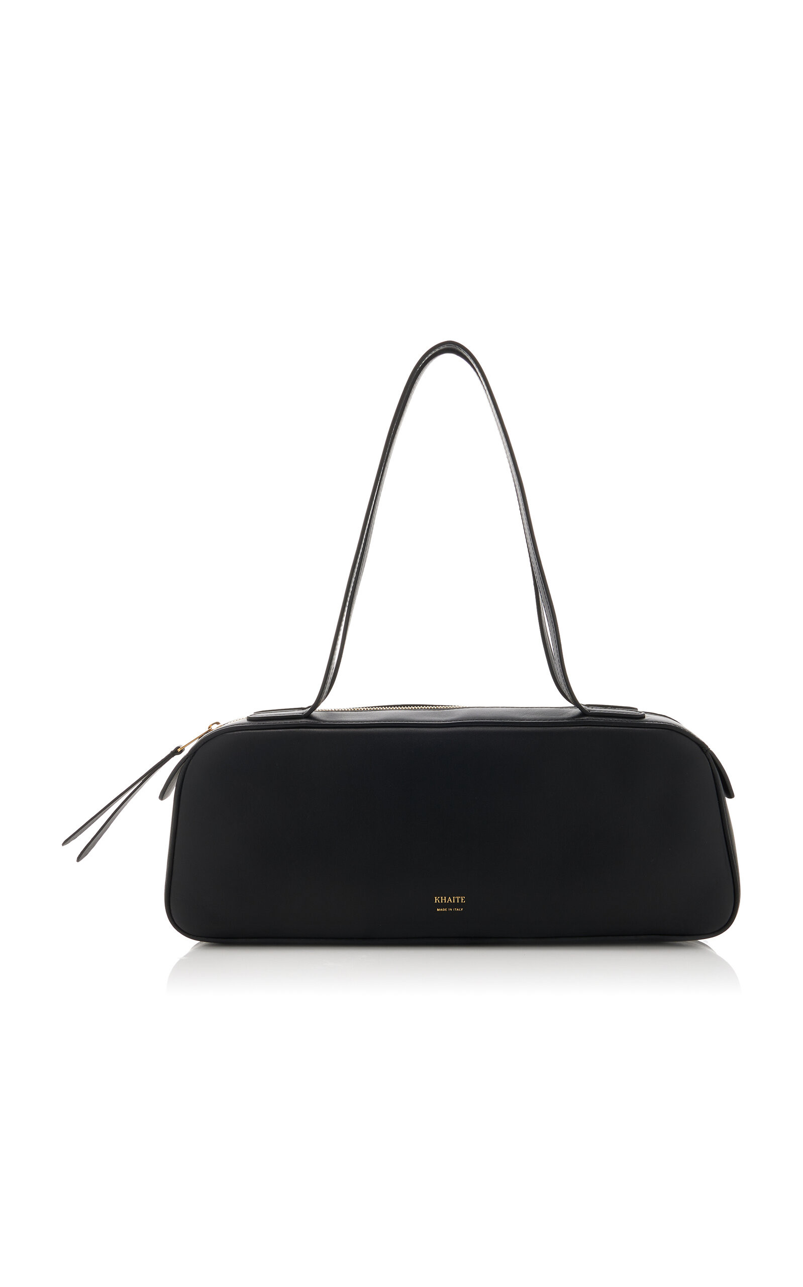 Khaite Simona Leather Shoulder Bag - Moda Operandi | Moda Operandi (Global)