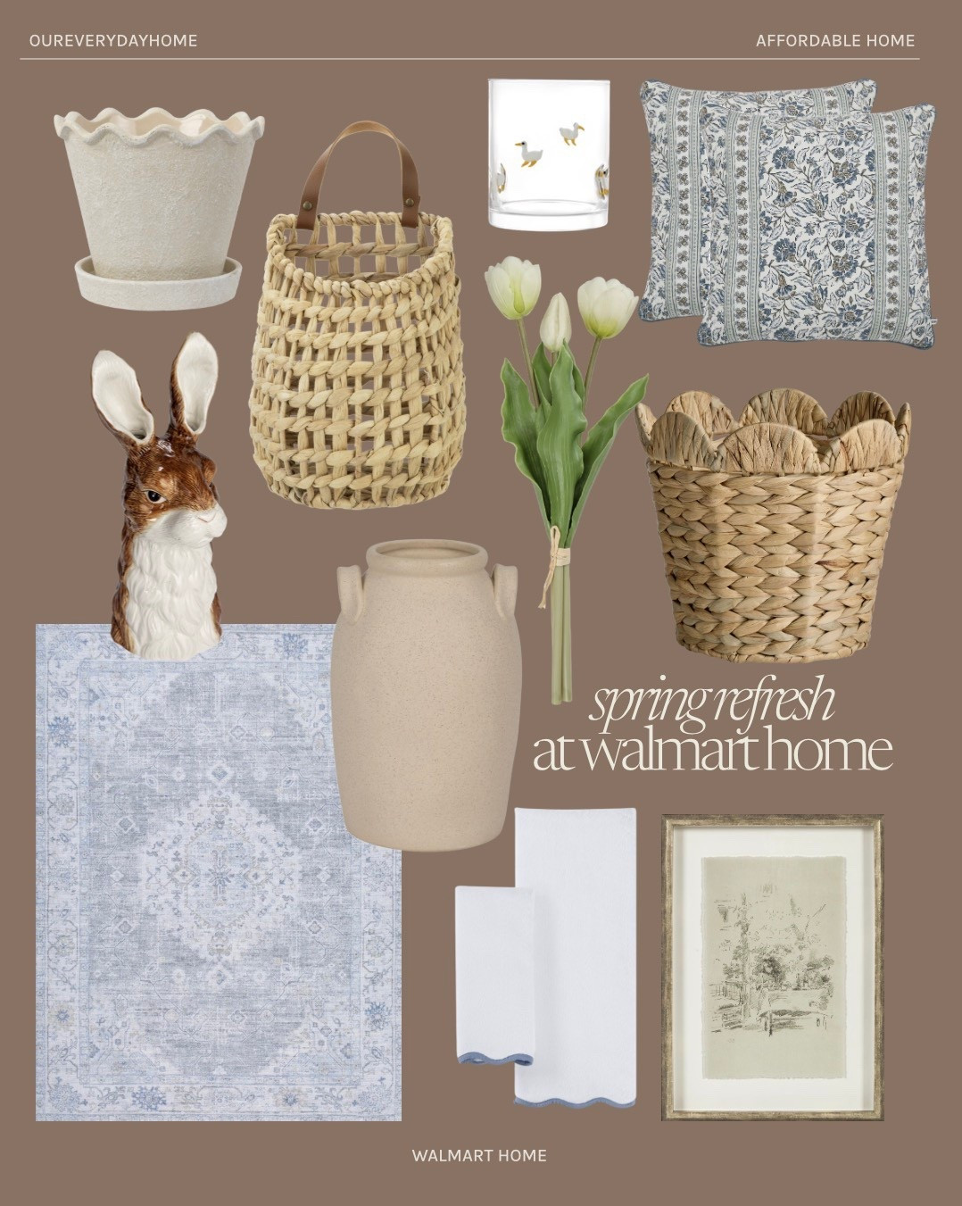 Spring home decor via Walmart home 
Spring refresh 
Home decor 

#LTKSaleAlert #LTKHome #LTKSeasonal