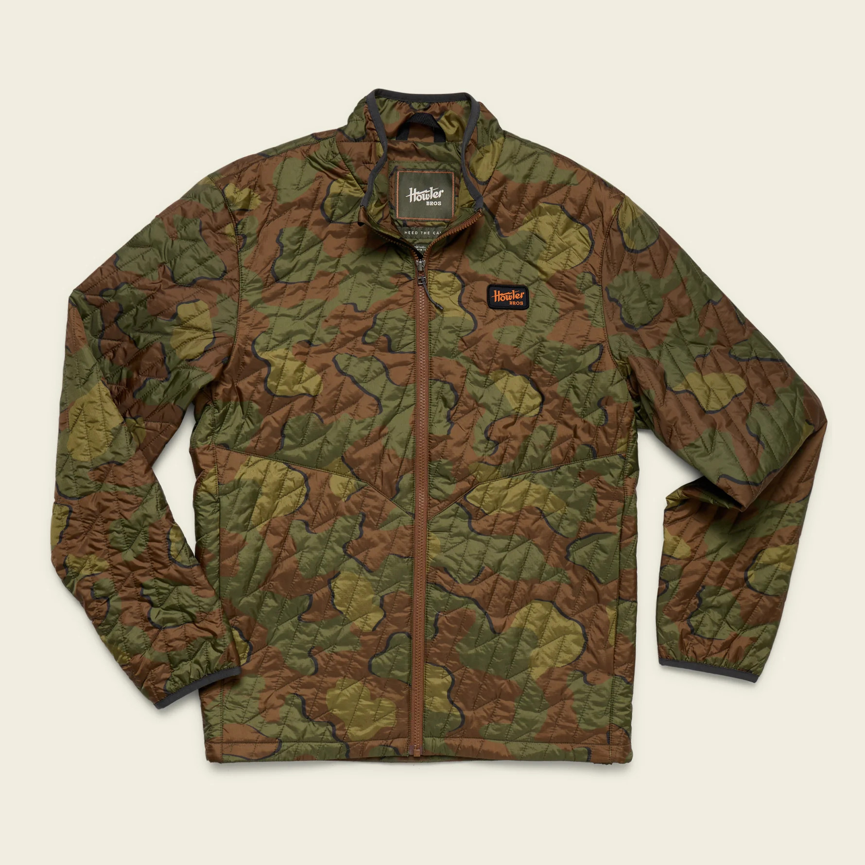 Voltage Quilted Jacket - Mimetico : Fatigue | Howler Brothers