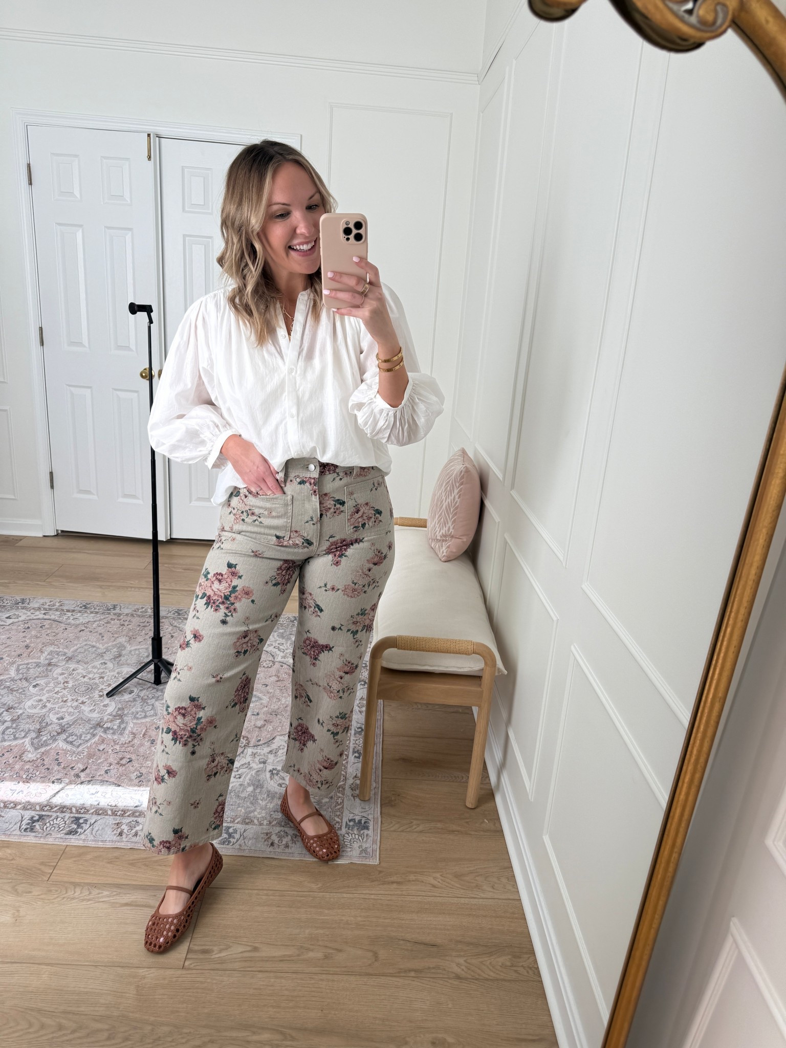 New target spring arrivals! Med top and size 10 in the jeans 

#LTKWorkwear #LTKMidsize #LTKSeasonal