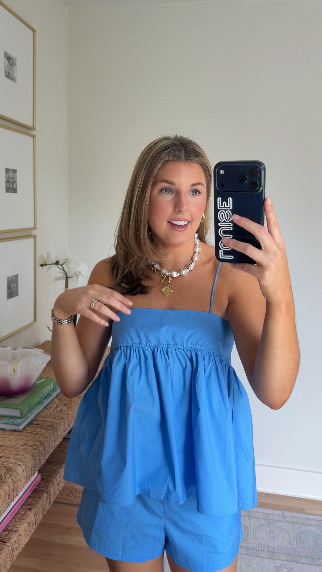 Matching set for summer - wearing a S - maybe size up?