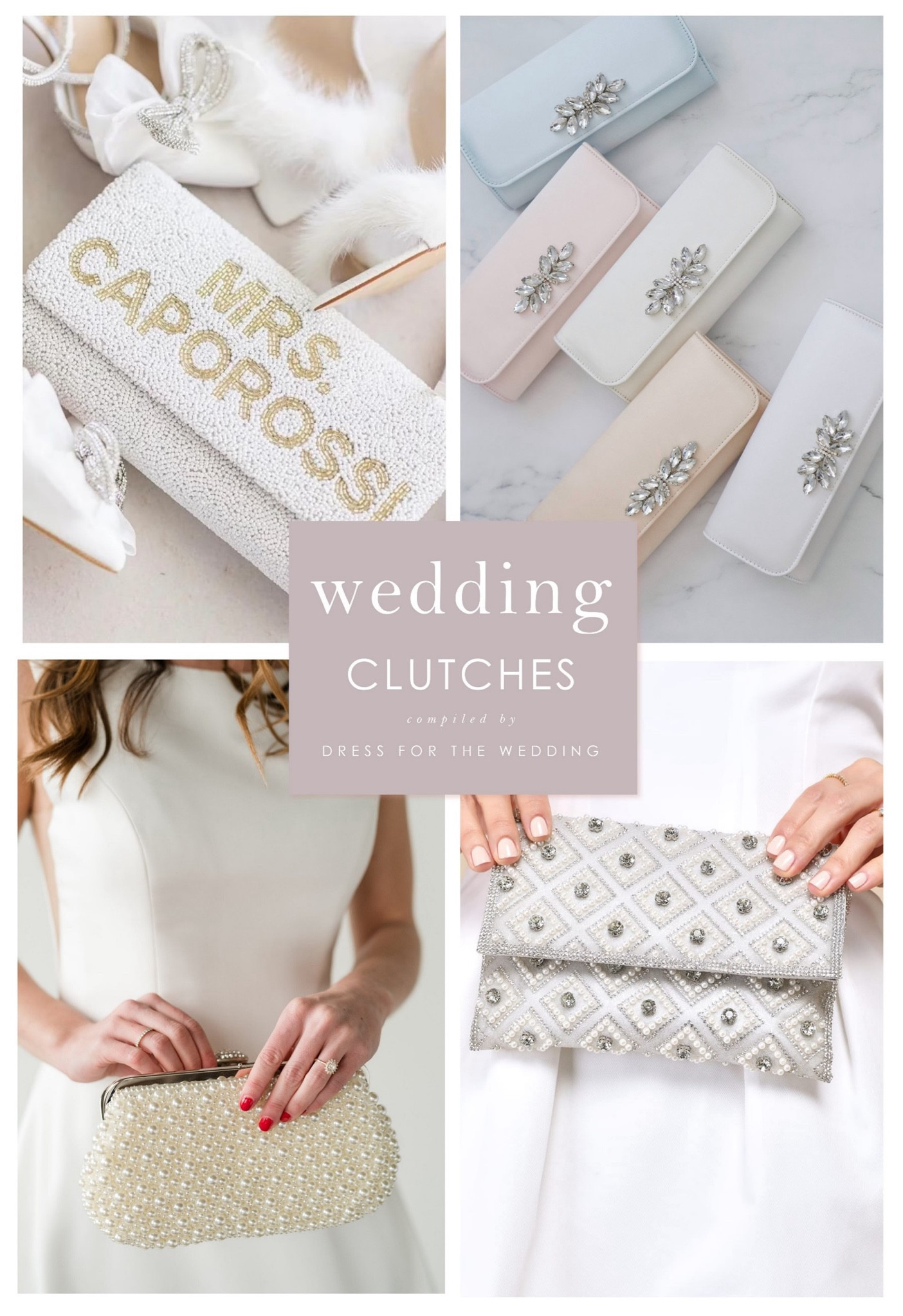 Wedding clutches 
Bridal clutches 
Bags for a bride 
White clutch
Embellished clutch
Custom clutch 
Etsy wedding finds
Bridal accessories 

#LTKItBag #LTKWedding #LTKParties
