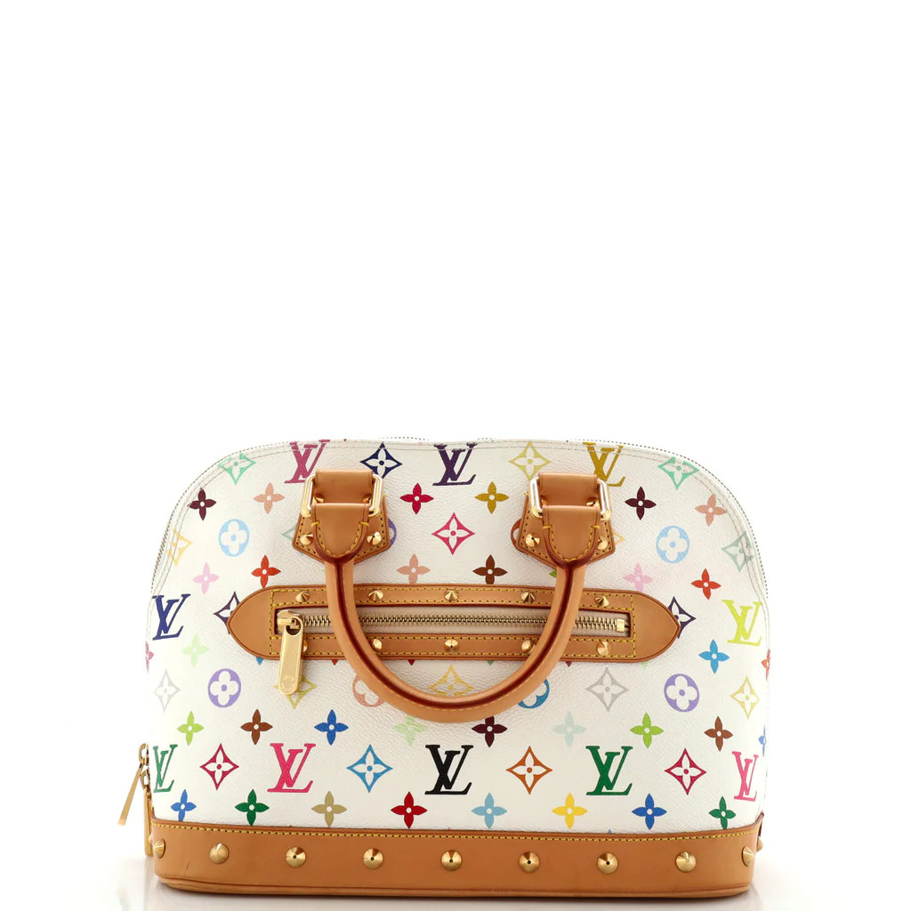 Alma Handbag Monogram Multicolor PM | Rebag