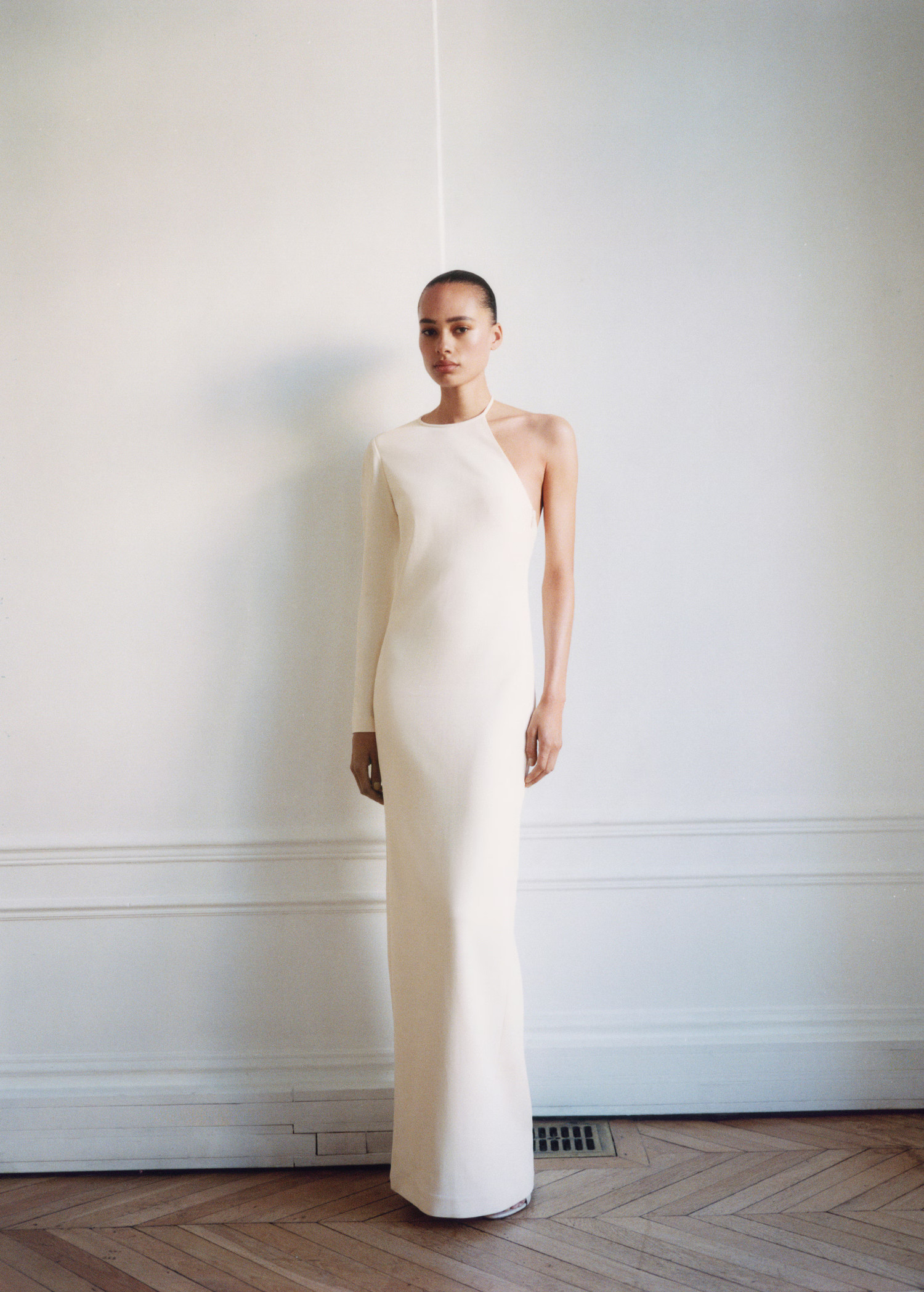 Asymmetrical open-back dress - Women | MANGO USA | Mango (US/MX/AU)