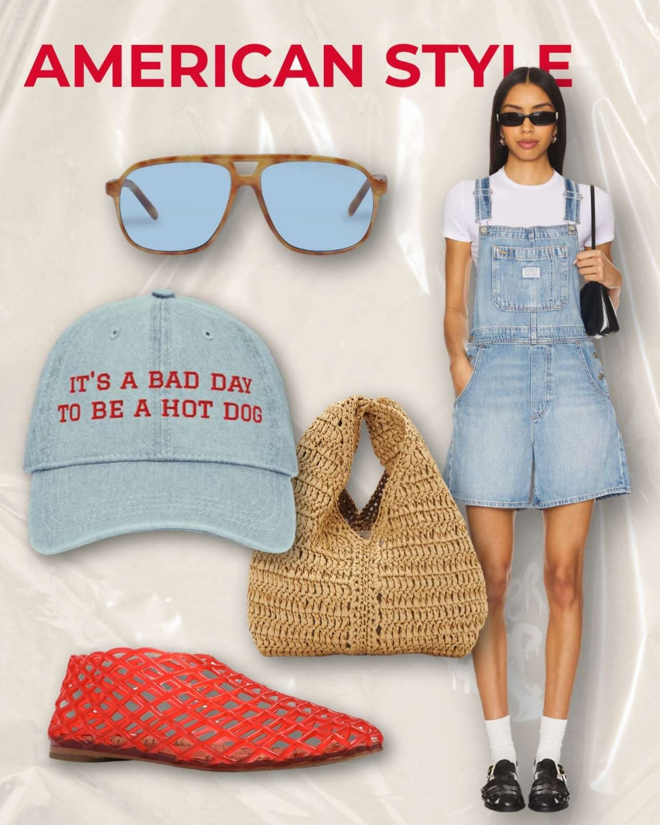 🇺🇸 Firecracker Cute for the 4th 🎇
Red jelly ballet flats + classic denim overalls = my go-to cool girl 4th of July outfit 💥❤️🤍💙 Perfect for parades, BBQs, and dancing under the fireworks. This look is comfy, playful, and so all-American 🇺🇸✨

Style tip: Add a white tank, a patriotic bandana, and sunnies for the ultimate star-spangled vibe!

#4thofJulyOutfit #RedWhiteAndBlue #JellyFlats #DenimOveralls #USAStyle #PatrioticOutfit #SummerStyle #BBQReady #FireworksFit #LTK4thOfJuly #AllAmericanLook #FestiveFashion #EasyOutfitIdeas 

 #LTKSummerEdit #LTKStyleTip #LTKShoeCrush