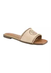 Tommy Hilfiger Pezley Raffia Sandals | Belk