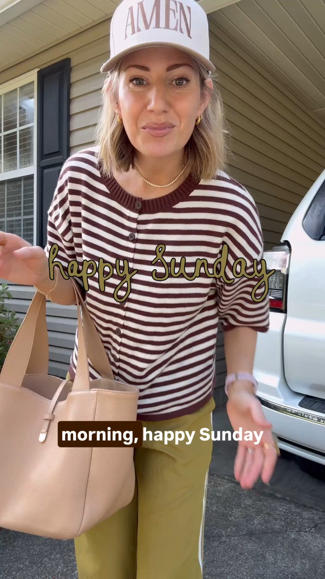 wearing a medium in my top and small in my pants
BAG IS GIGI NEW YORK OMG

#LTKdayinmylife #LTKmomlife #LTKootd