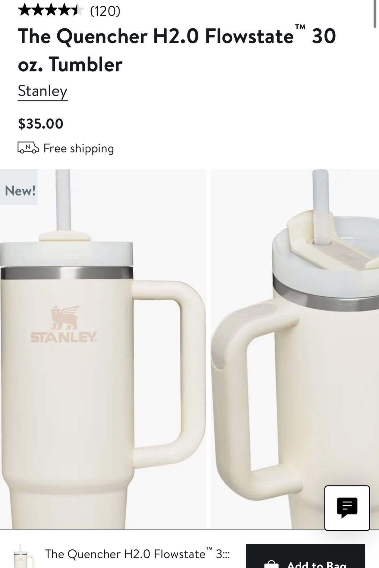 Cream Stanley #stanley