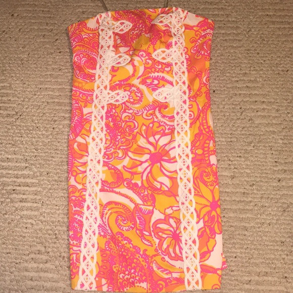 Strapless Lilly Pulitzer dress | Poshmark