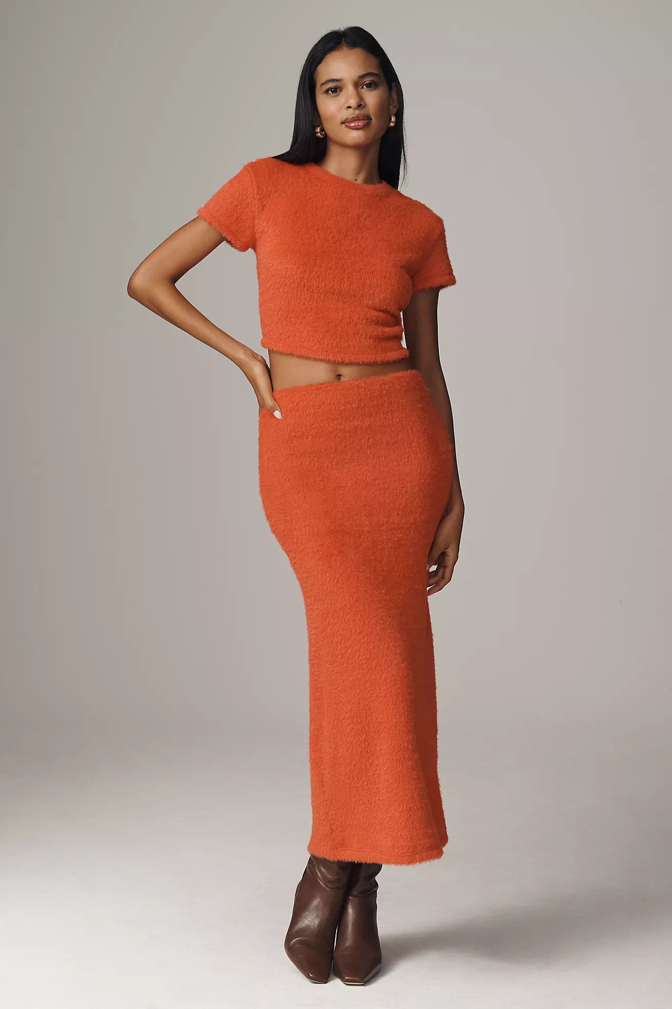 Maeve Knit Column Maxi Skirt | Anthropologie (UK)