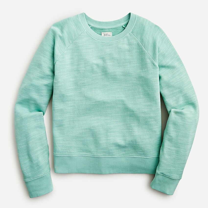 Vintage cotton terry crewneck pullover | J. Crew US