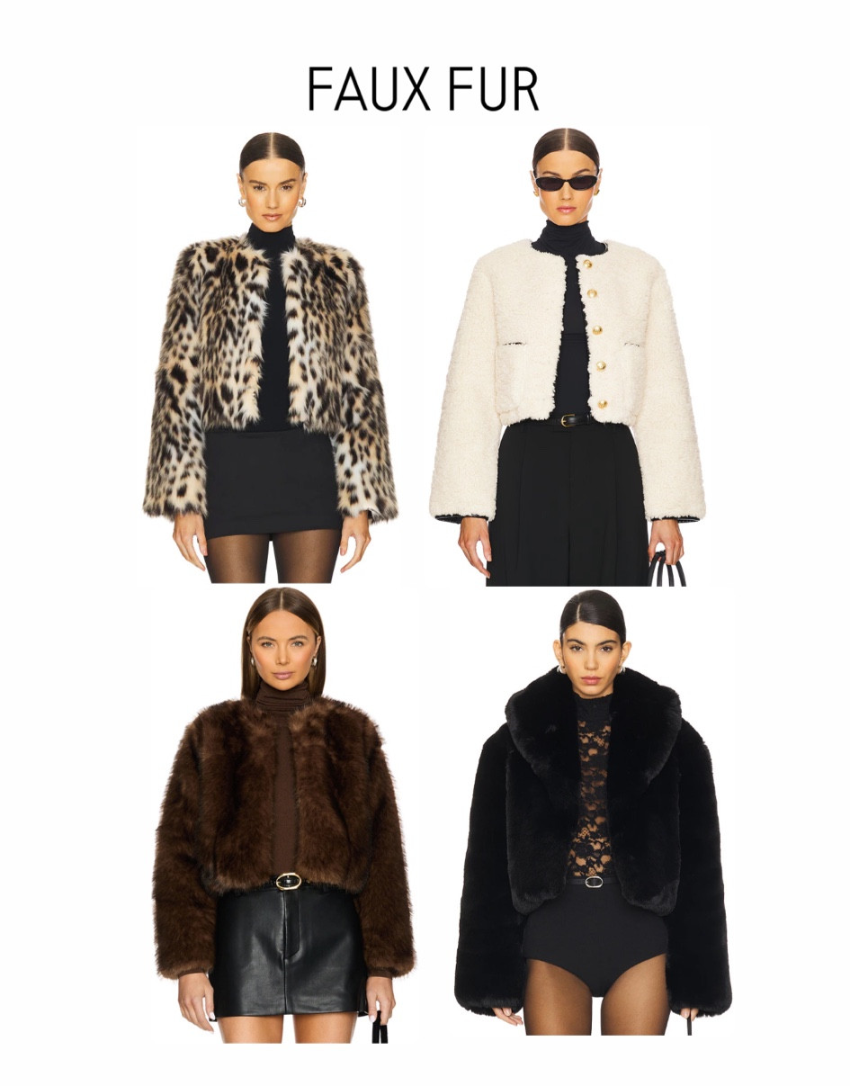 Faux fur jackets

#LTKStyleTip #LTKHoliday #LTKParties