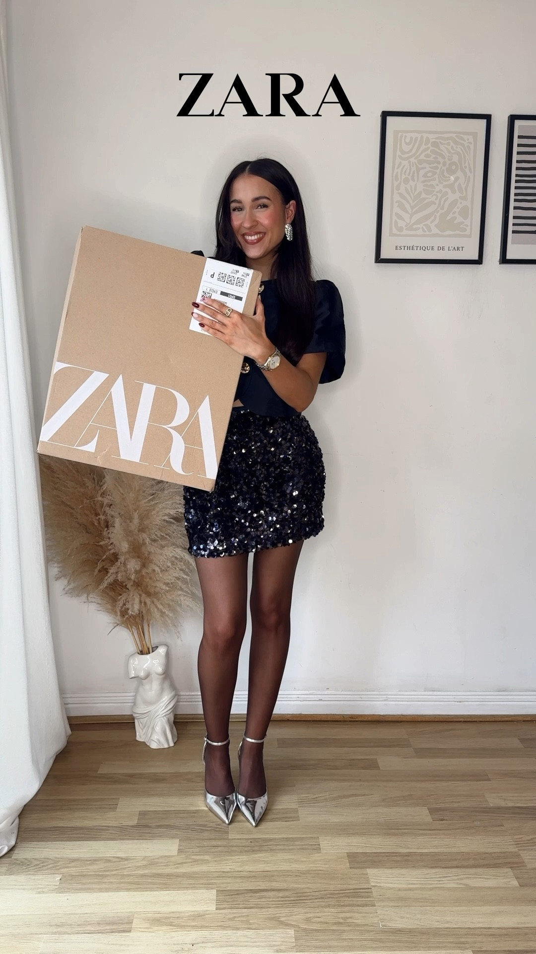 Zara new-in party wear!! ✨🖤🍸 one of my fave Zara hauls in a long time… which outfit is your favourite?! 

#LTKuk #LTKfestive #LTKpartywear