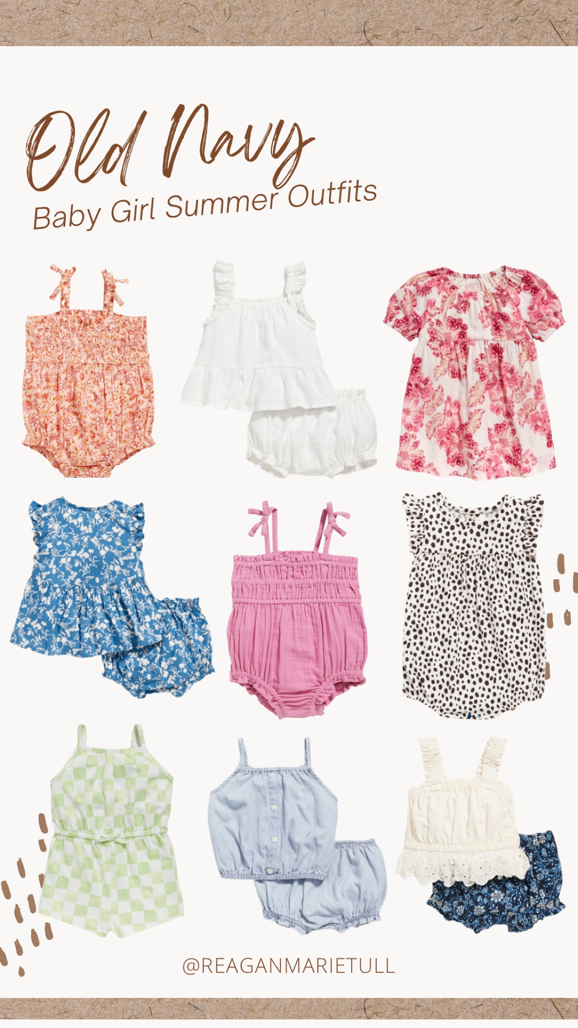 Baby girl summer outfits. Summer outfit. Baby girl 0-24 months. 30% off at check out  

#LTKsalealert #LTKSeasonal #LTKbaby