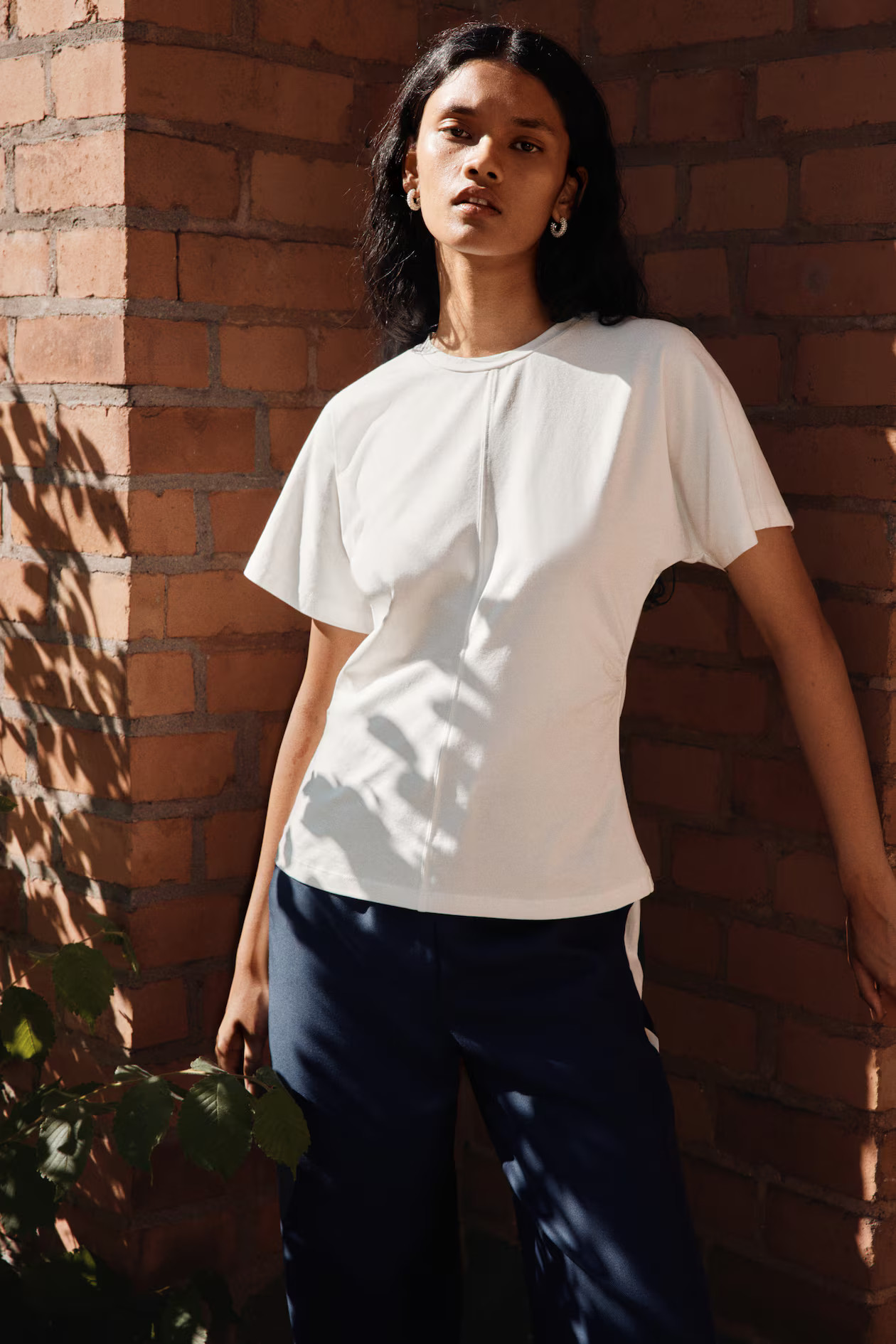 Ruched T-shirt | H&M (UK, MY, IN, SG, PH, TW, HK)