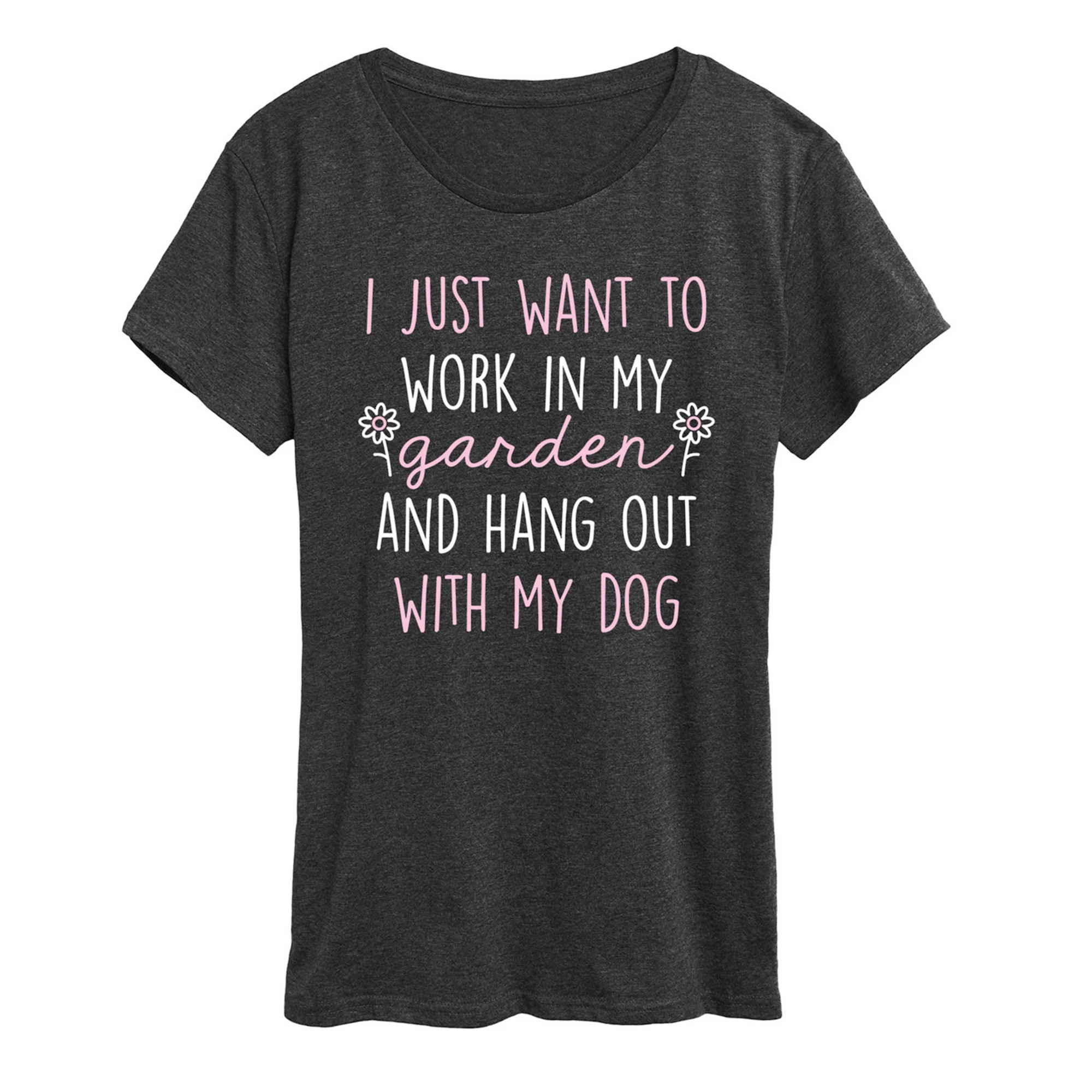 Women's I Just Want To Work In My Garden Graphic Tee | Kohl's