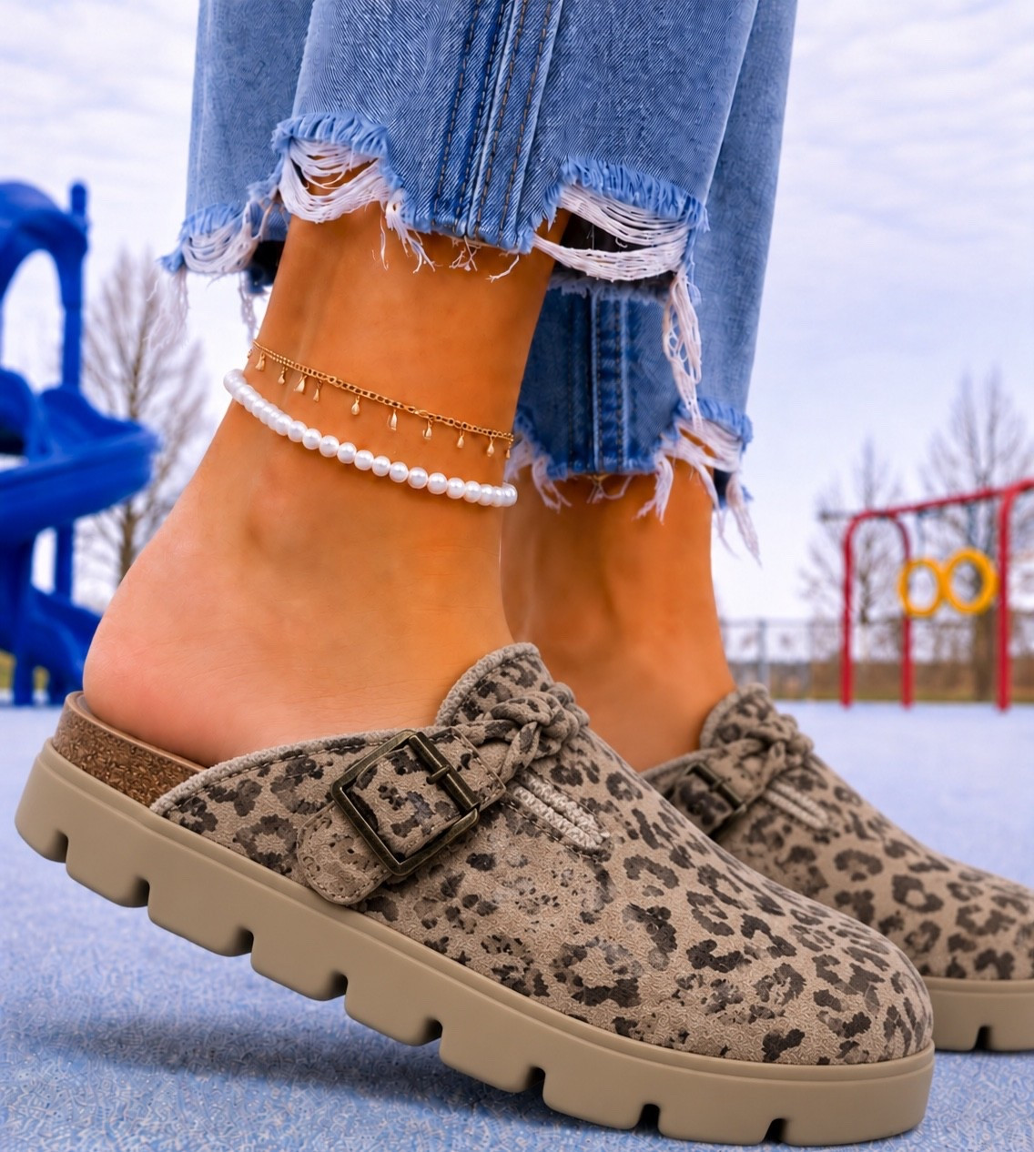 Girl, Very G just launched the CHEETAH clog, and I am literally obsessed! 🐆🤎 These new mules give you that expensive look without the $100+ price tag! 🙌

If you love a cute, comfy slip-on, this is your kind of shoe! That little boutique-style mule you spot and immediately think, “Okay, I NEED those!” 😍 Wear them with jeans and a cozy sweater or leggings and an oversized top—instant fall outfit!

They just launched at market, and girls… I already found a store carrying them! 👏

💬 Comment MULE and I’ll send you the link!

#VeryJ #CheetahShoes #Mules #FallShoes #BoutiqueStyle

#LTKgrwm #LTKmomlife #LTKdayinmylife