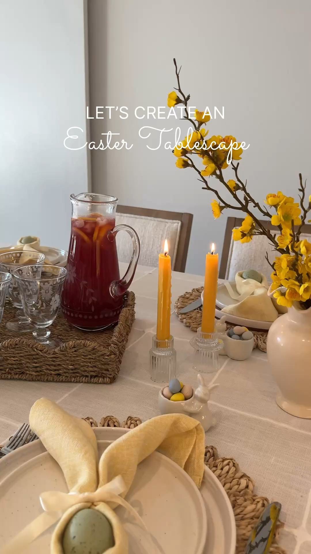 Set an Easter table with me 🌼

#easter #eastertable #eastertablescape #tablescape #setthetable

#LTKHome #LTKSeasonal