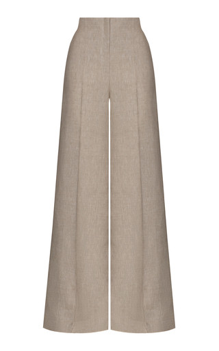 Encontrarte High-Rise Linen Flare Pants | Moda Operandi (Global)