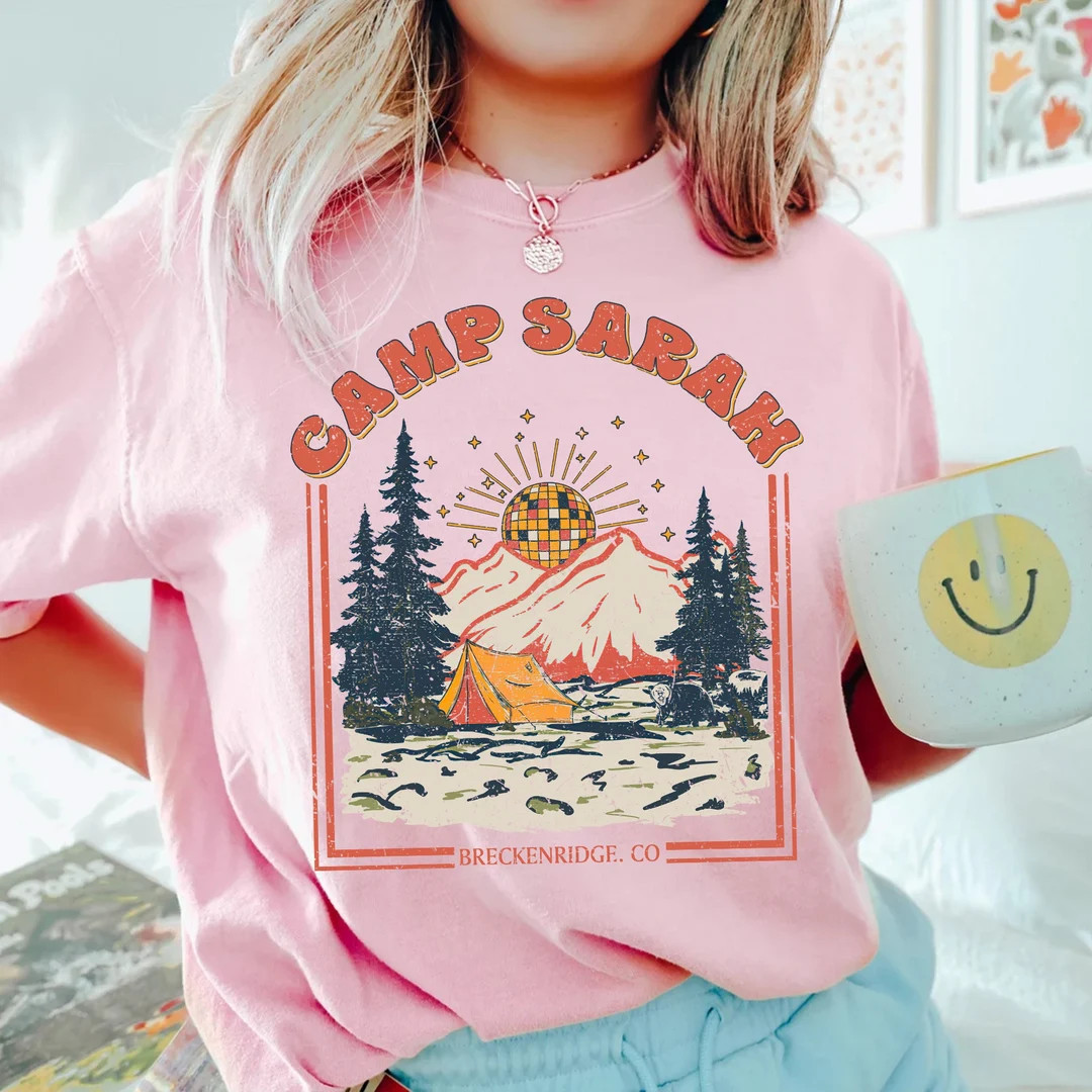 Retro Camp Bachelorette Shirts, Custom Bachelorette Party Shirts, Camp Bride Shirt, Camp Themed B... | Etsy (US)