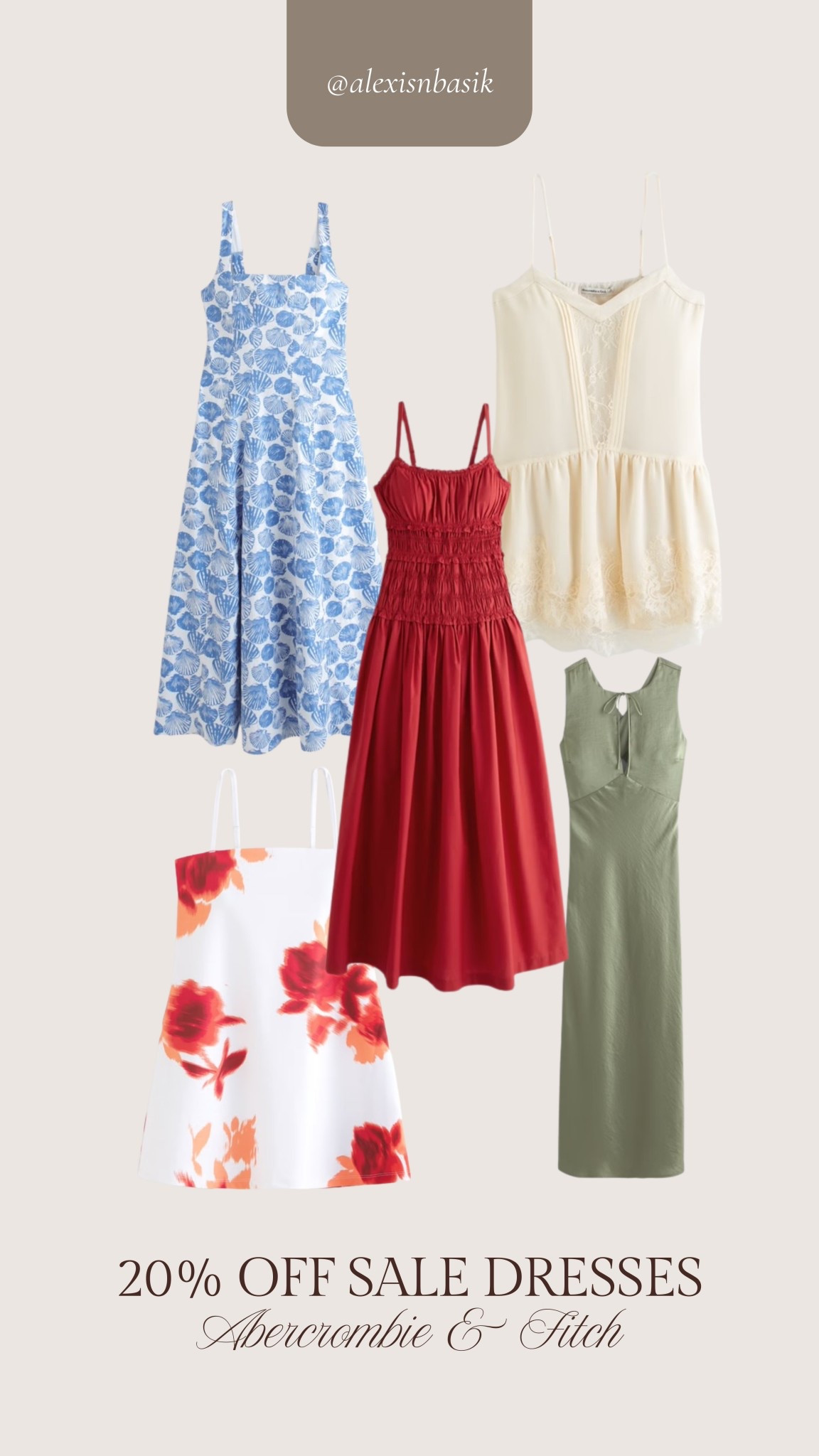 20-25% OFF all dresses at @abercrombie 


#LTKSaleAlert #LTKSpringSale #LTKootd