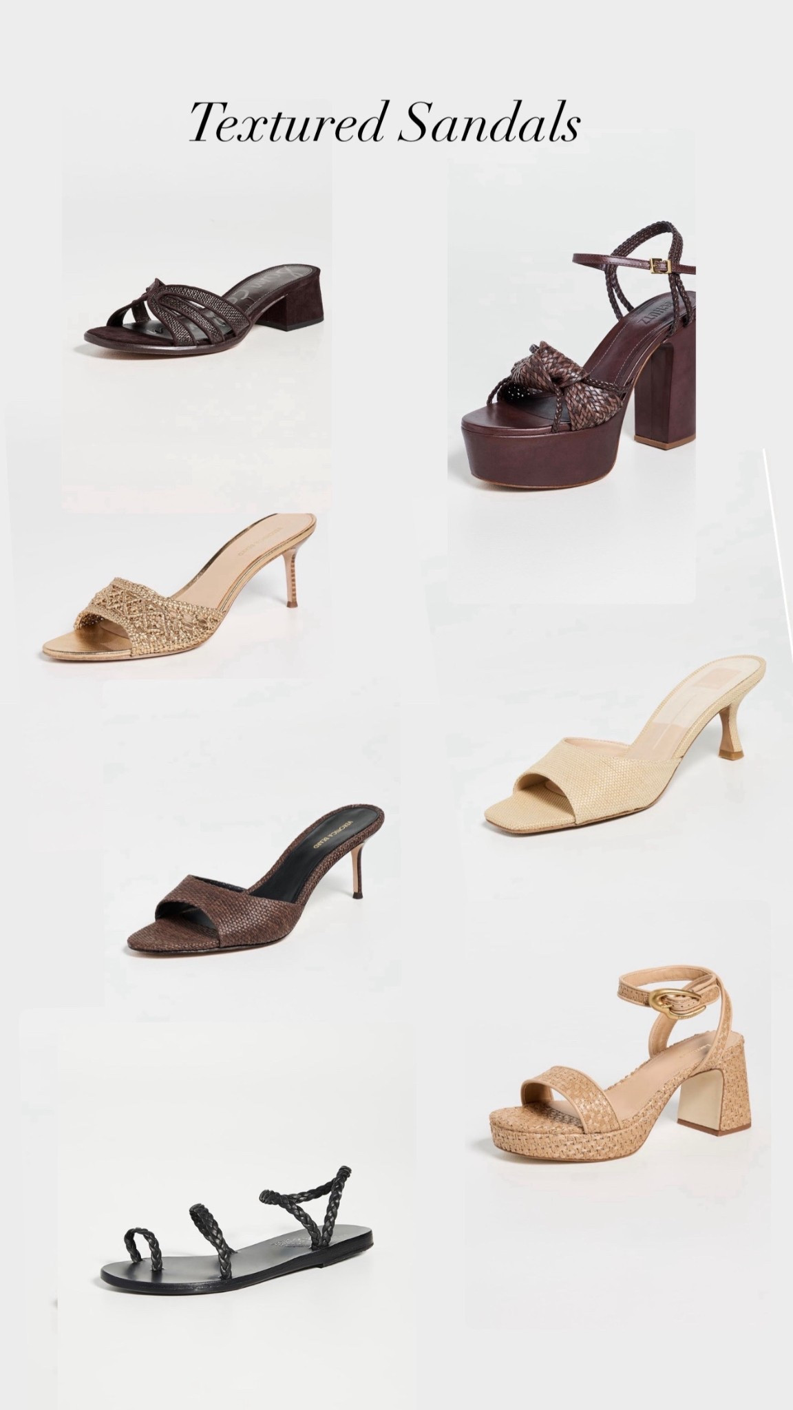 Spring shoes, sandals 

#LTKSeasonal