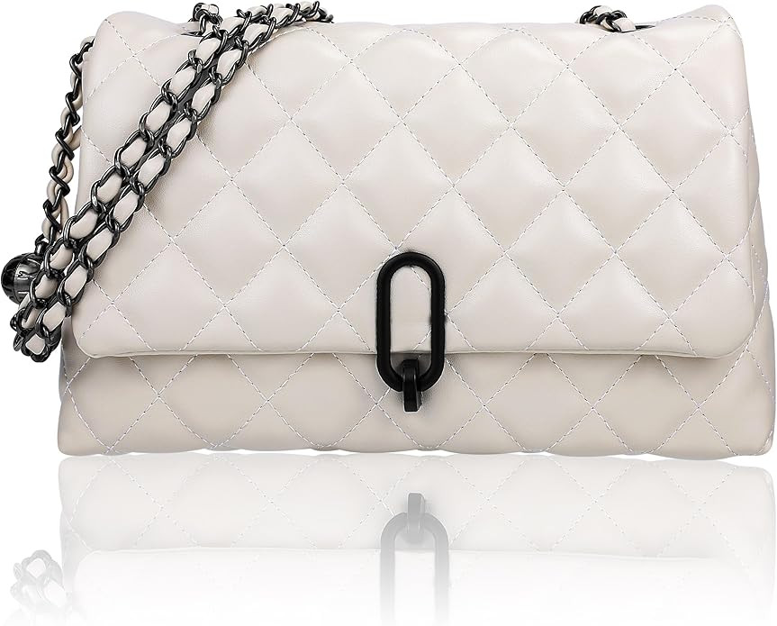 Small Purses for Women Quilted Crossbody Bags Ladies Trendy Shoulder Handbags Quilted Purses Wome... | Amazon (US)