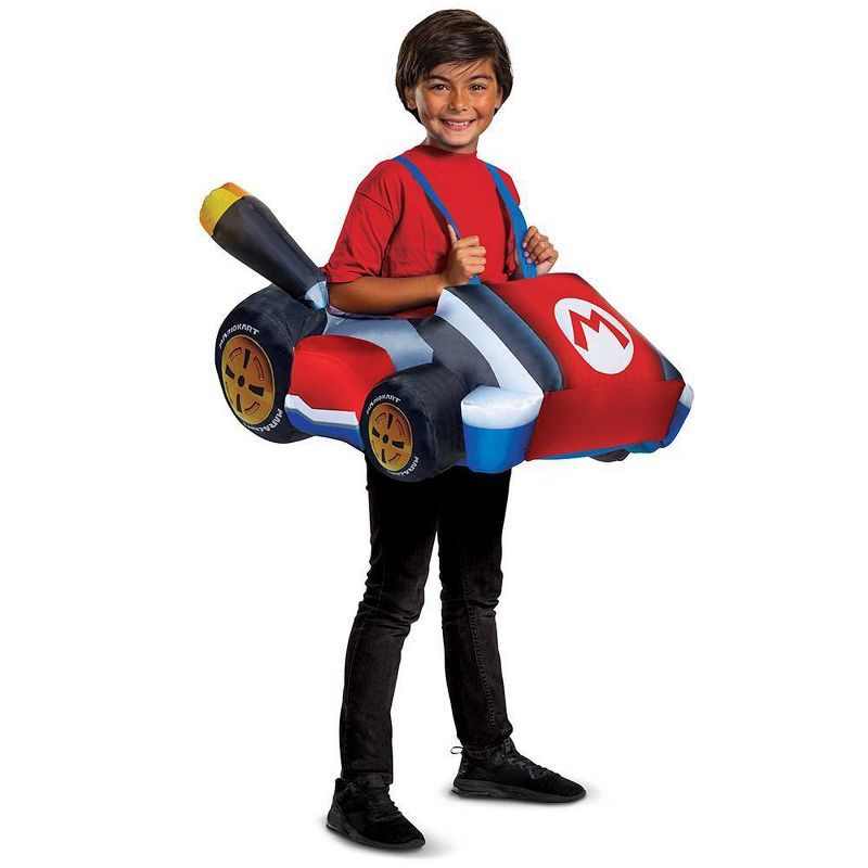 Kids' Super Mario Inflatable Riding Halloween Costume One Size | Target