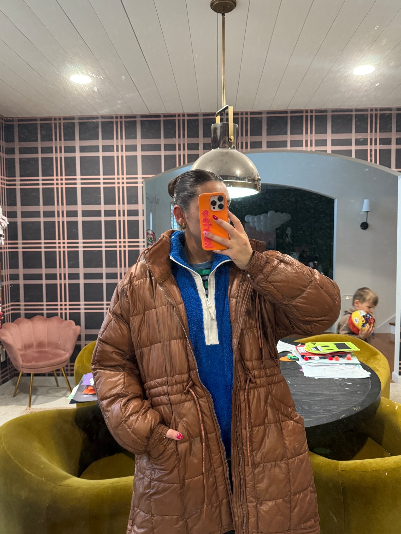 The perfect length coat for everyday! 

#LTKootd #LTKmomlife #LTKHoliday